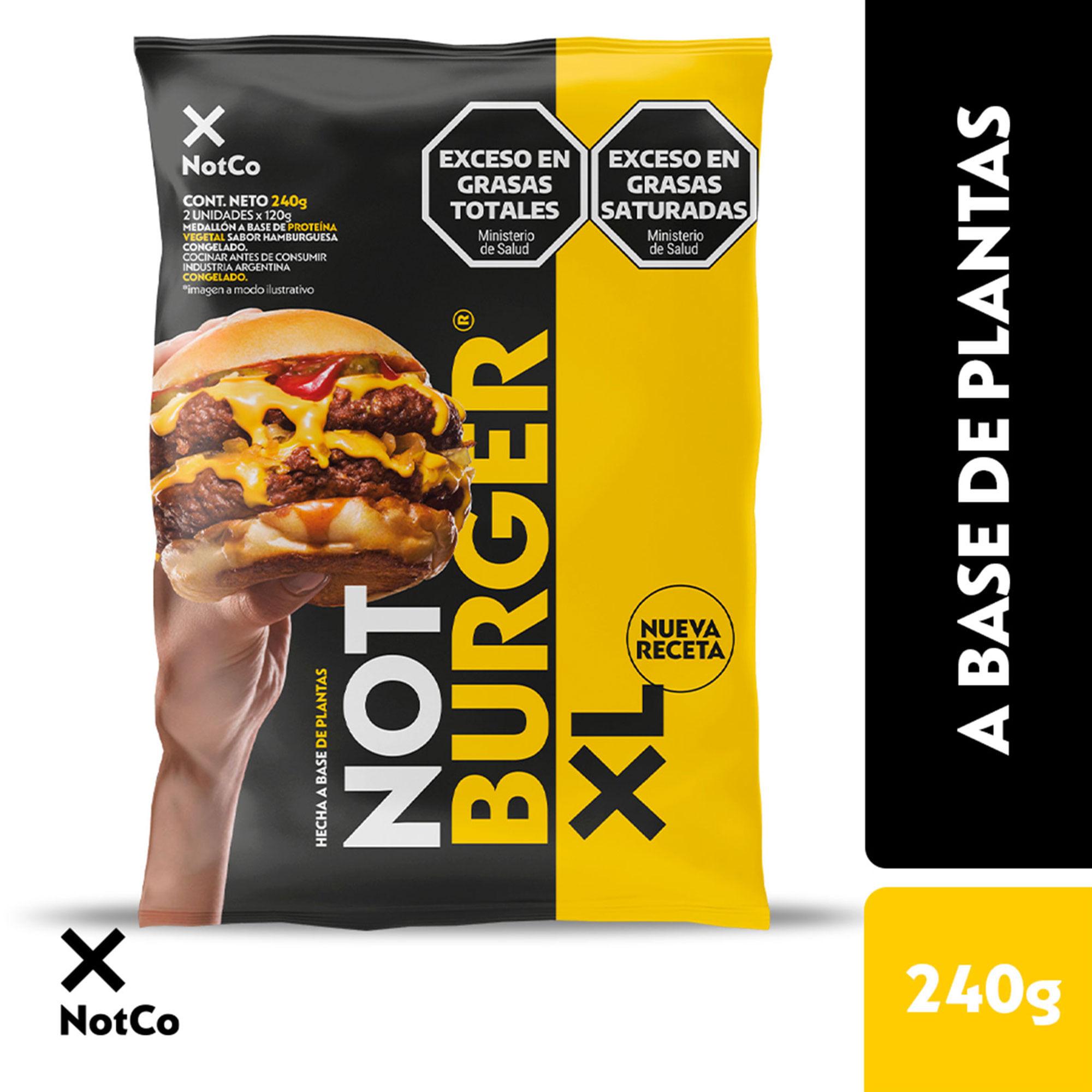 BURGER NOT MEAT XL 2 x 120g