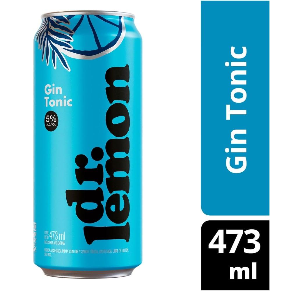 DR LEMON GIN & TONIC x 473 ml