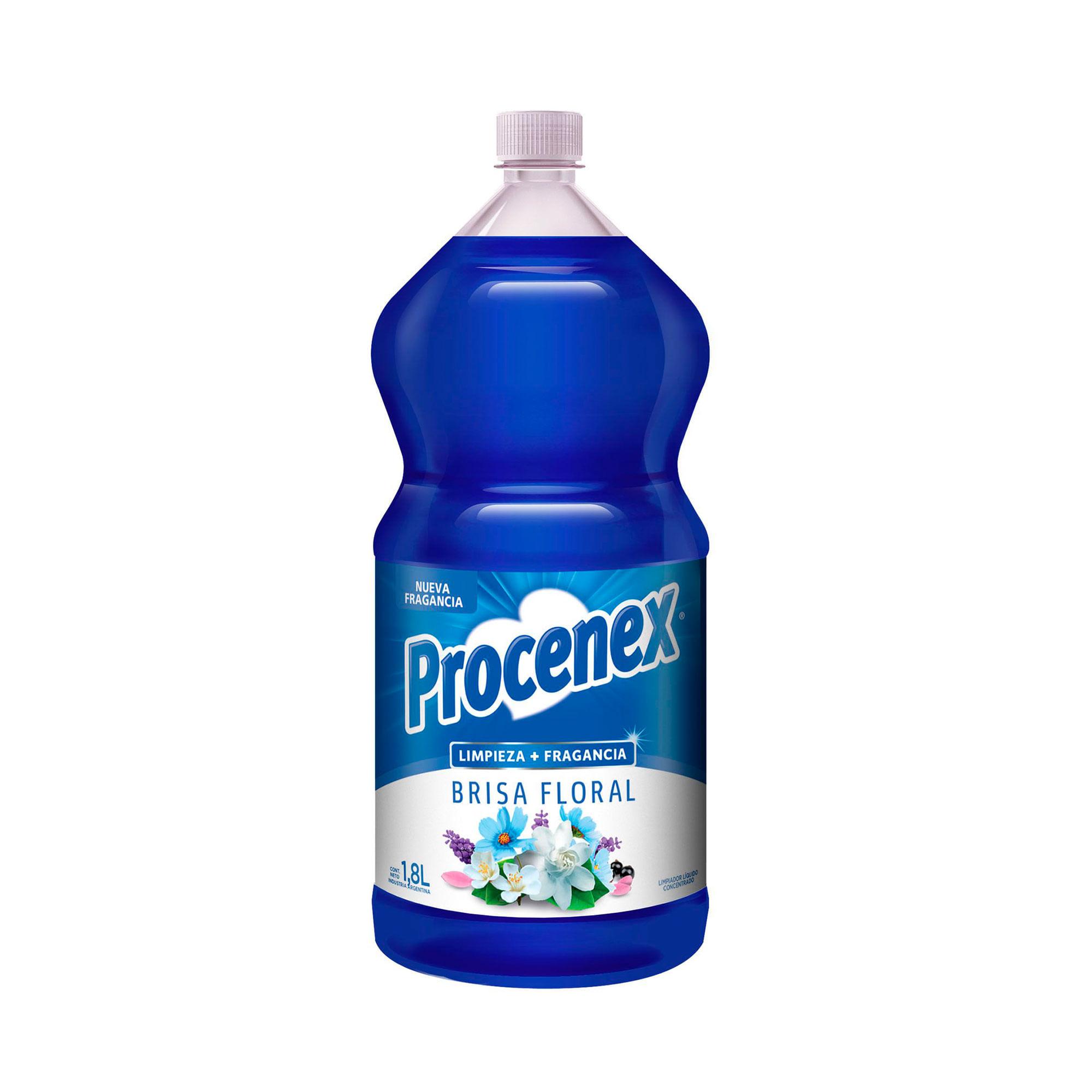 LIMPIADOR LIQUIDO BRISA FLORAL PROCENEX x 1.8lts