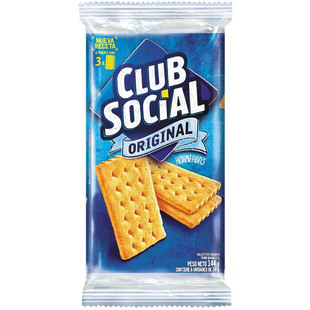 GALLETITAS CLUB SOCIAL ORIGINAL x 24g
