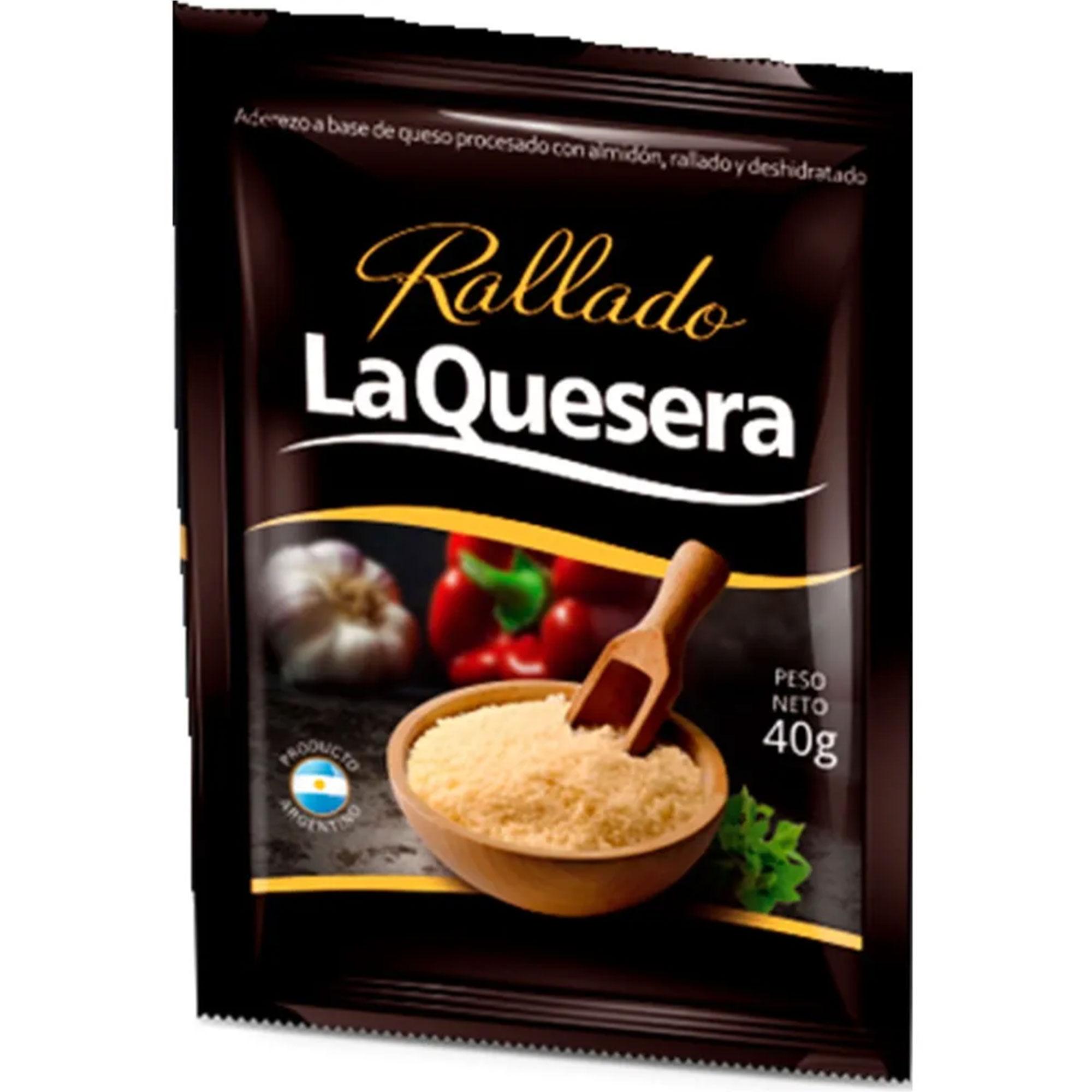 QUESO RALLADO LA QUESERA X40GRS