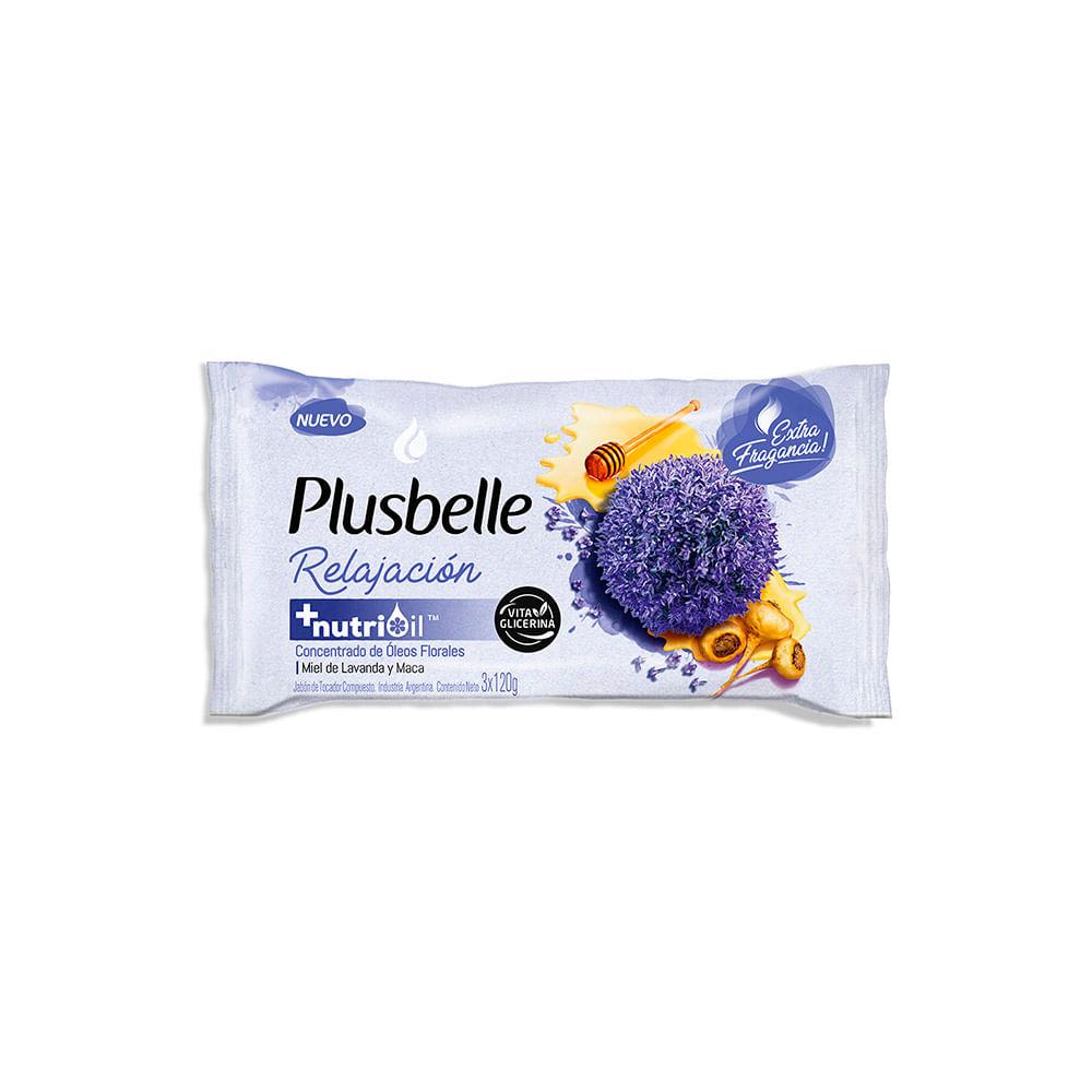 JABON TOC PLUSBELLE 3x120grs