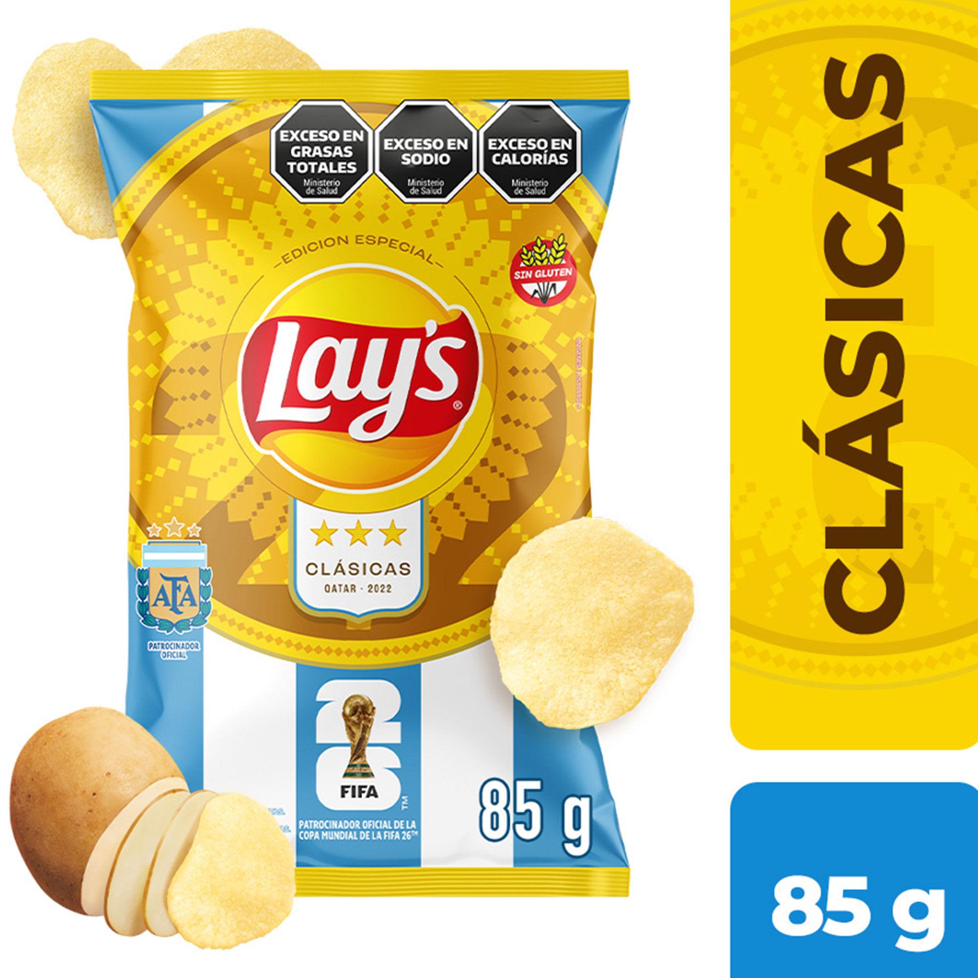 PAPAS LAYS CLASICAS x 85g
