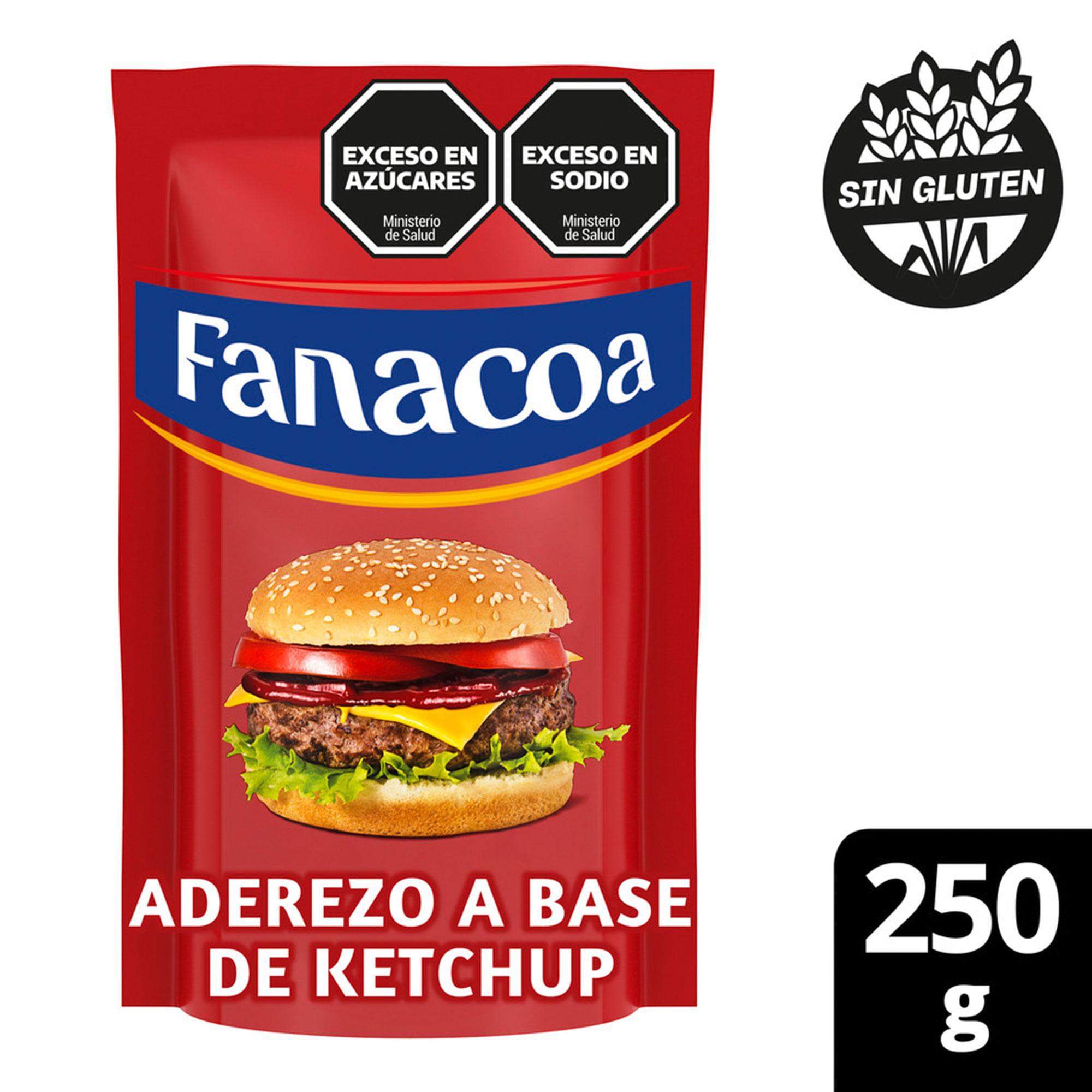 KETCHUP FANACOA S/TACC DP 250g