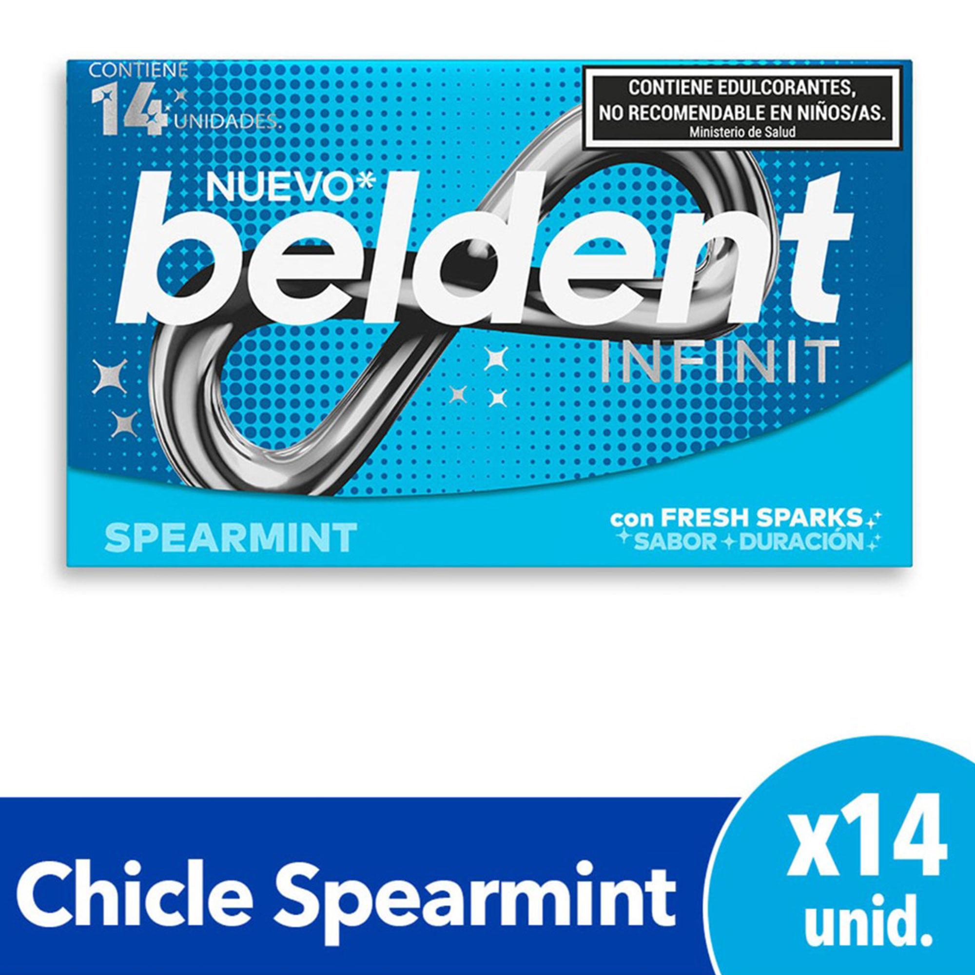 CHICLE BELDENT INFINIT FRESH SPARKS x 14u