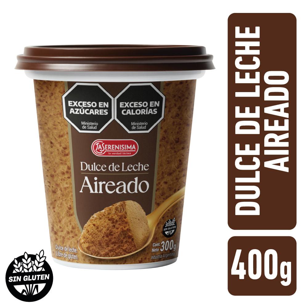 DULCE DE LECHE AIREADO LA SERENISIMA 300gr