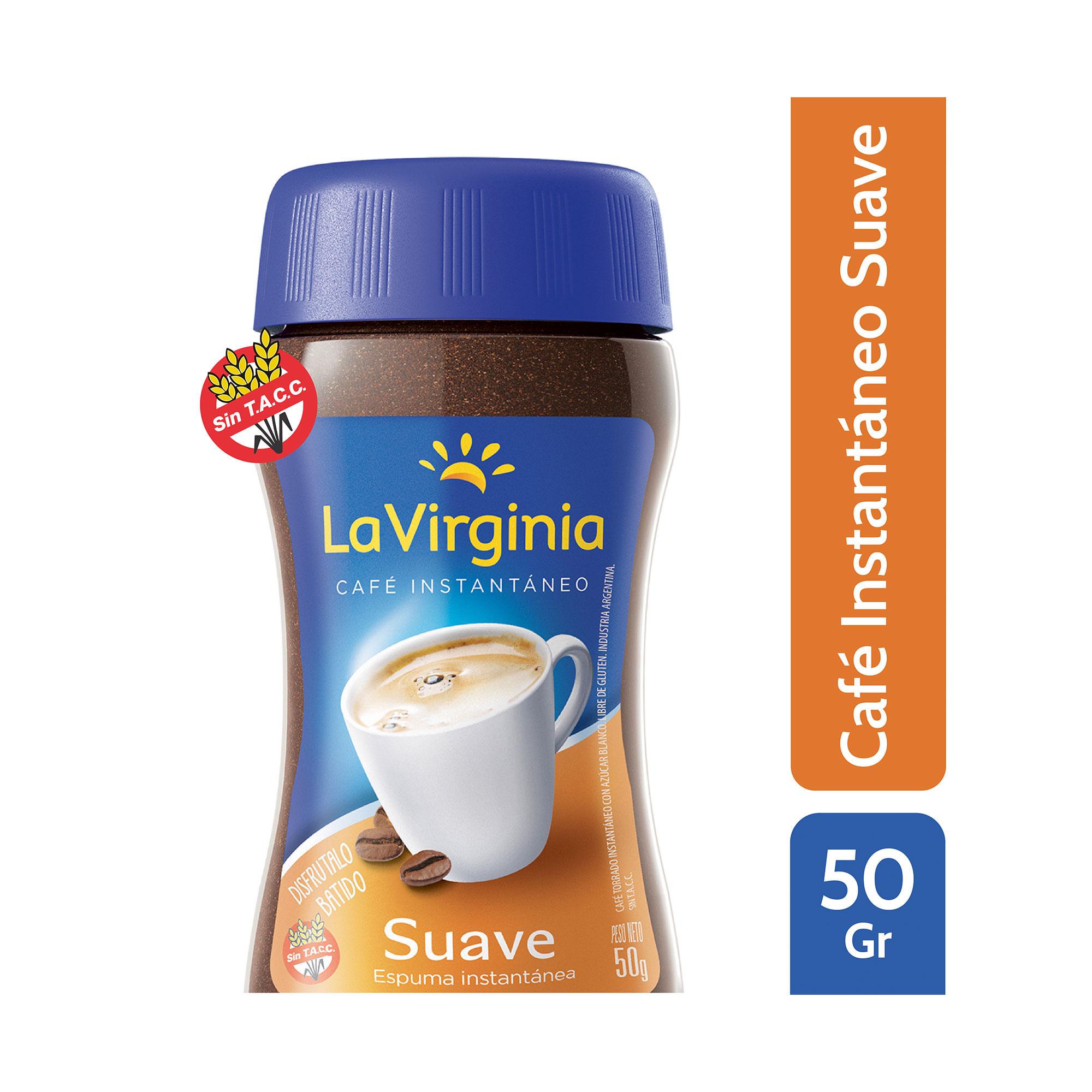 CAFE INST LA VIRGINIA SUAVE ESPUMA FRASCO x 50g