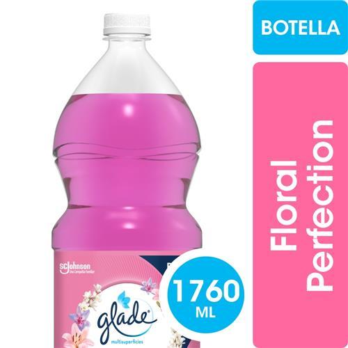 LIMPIADOR LIQUIDO GLADE FLORAL X1.76l