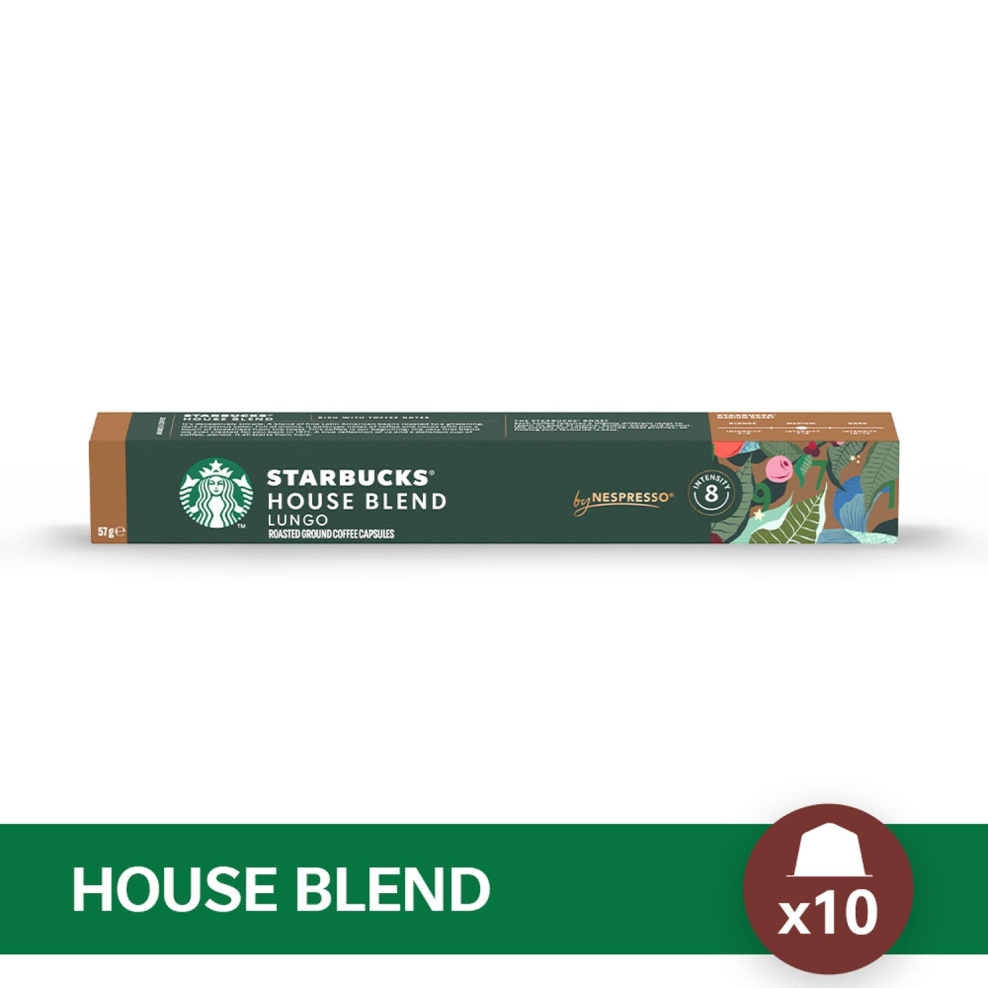 CAPSULAS STARBUCKS NESPRESSO LUNGO 10cap 52gr