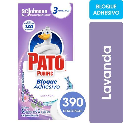 BLOQUE ADHESIVO LAVANDO PATO PURIFIC x 3u