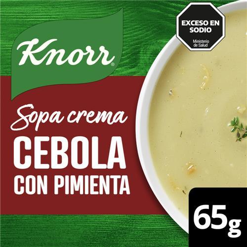 SOPA CREMA CEBOLLA C/PIMIENTA KNORR x 65g