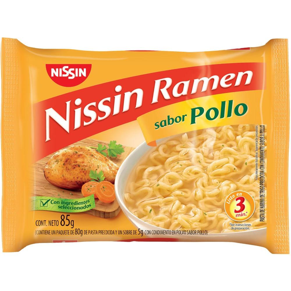 RAMEN SABOR POLLO NISSIN 100g