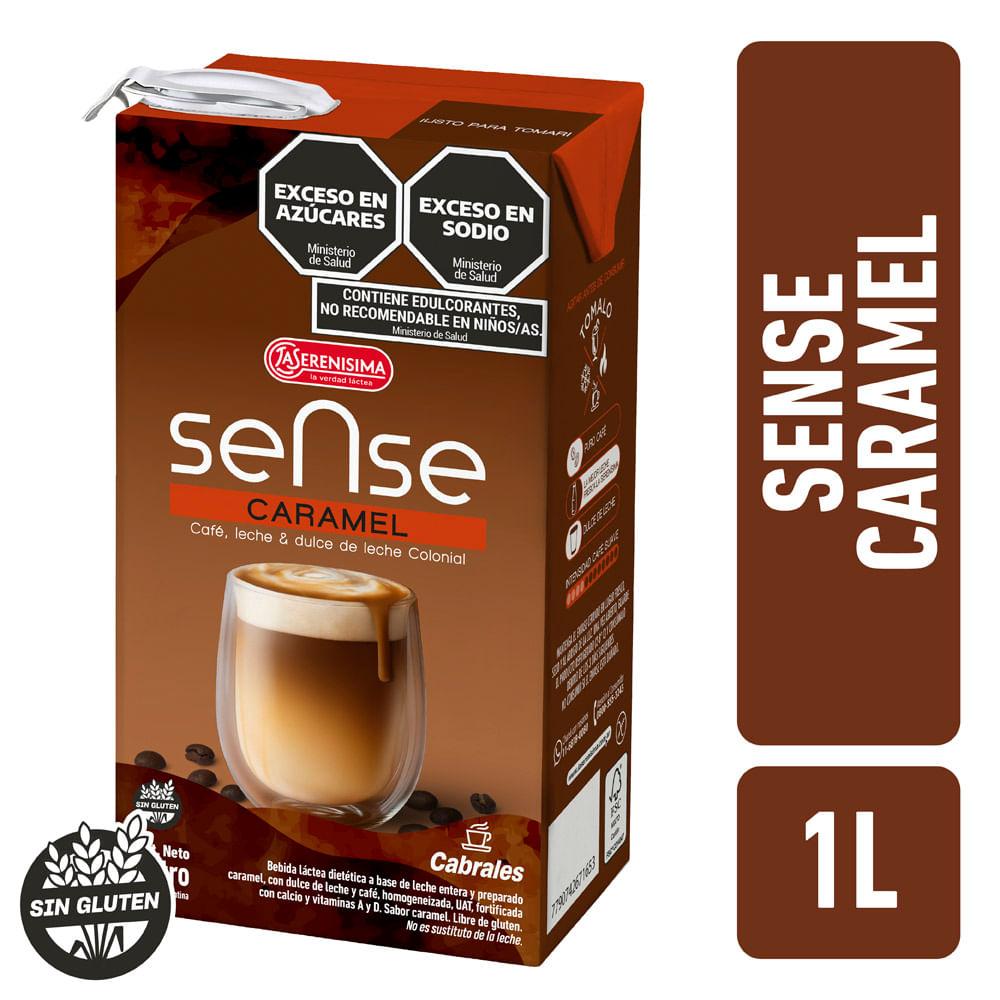 BEBIDA LACTEA CAFE,LECHE Y DDL SENSE x 1l