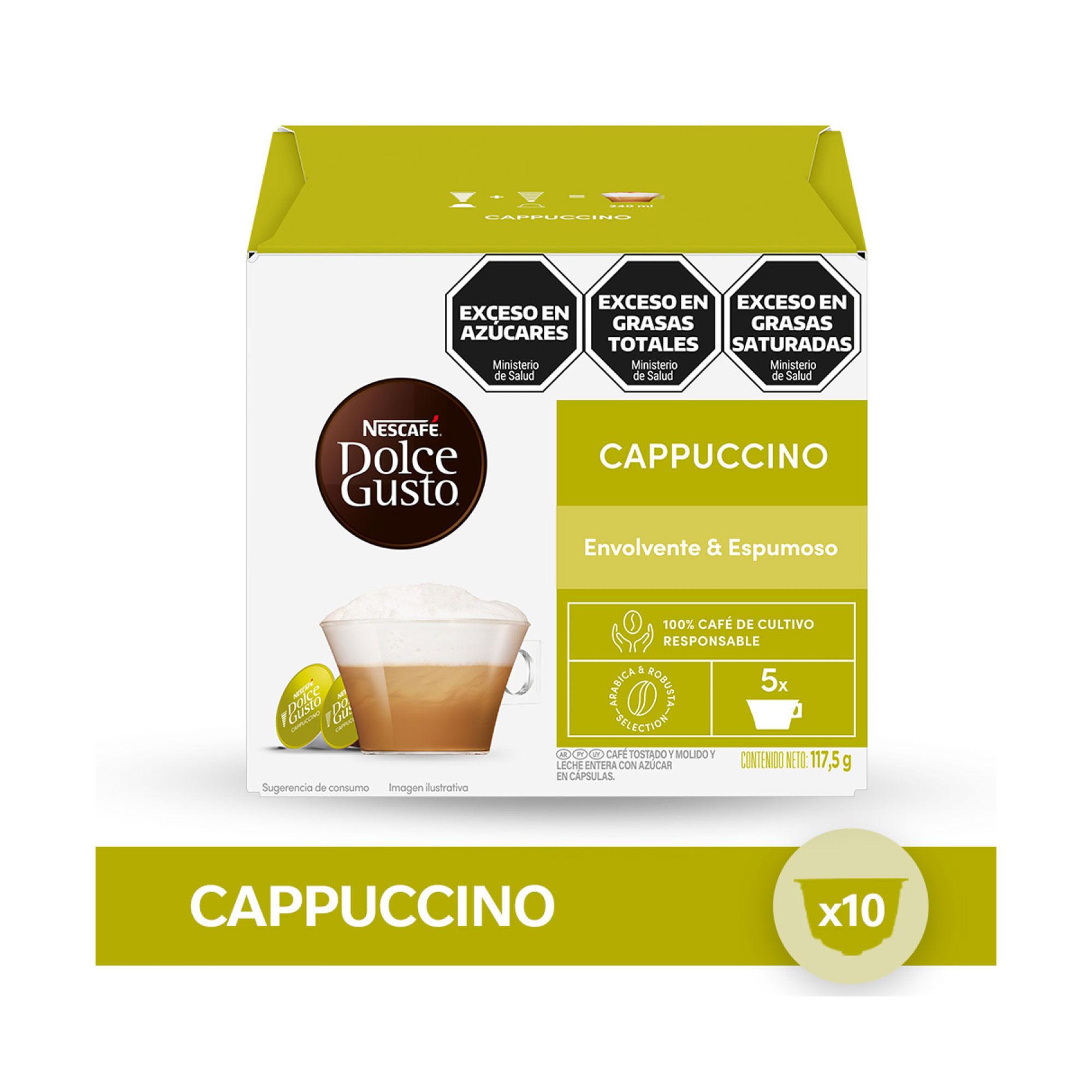 CAPSULAS DOLCE GUSTO CAPPUCCINO 10cap 117.5g
