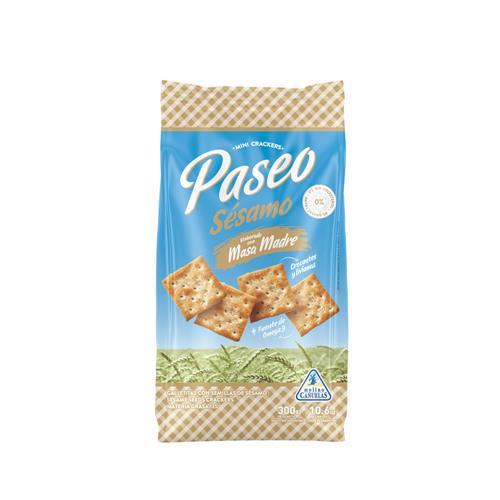 GALLETITAS PASEO MINI CRACKERS SESAMO x 300g