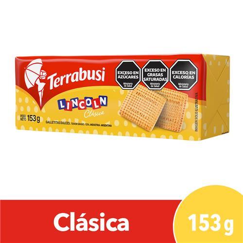 GALLETITAS LINCOLN x 153gr