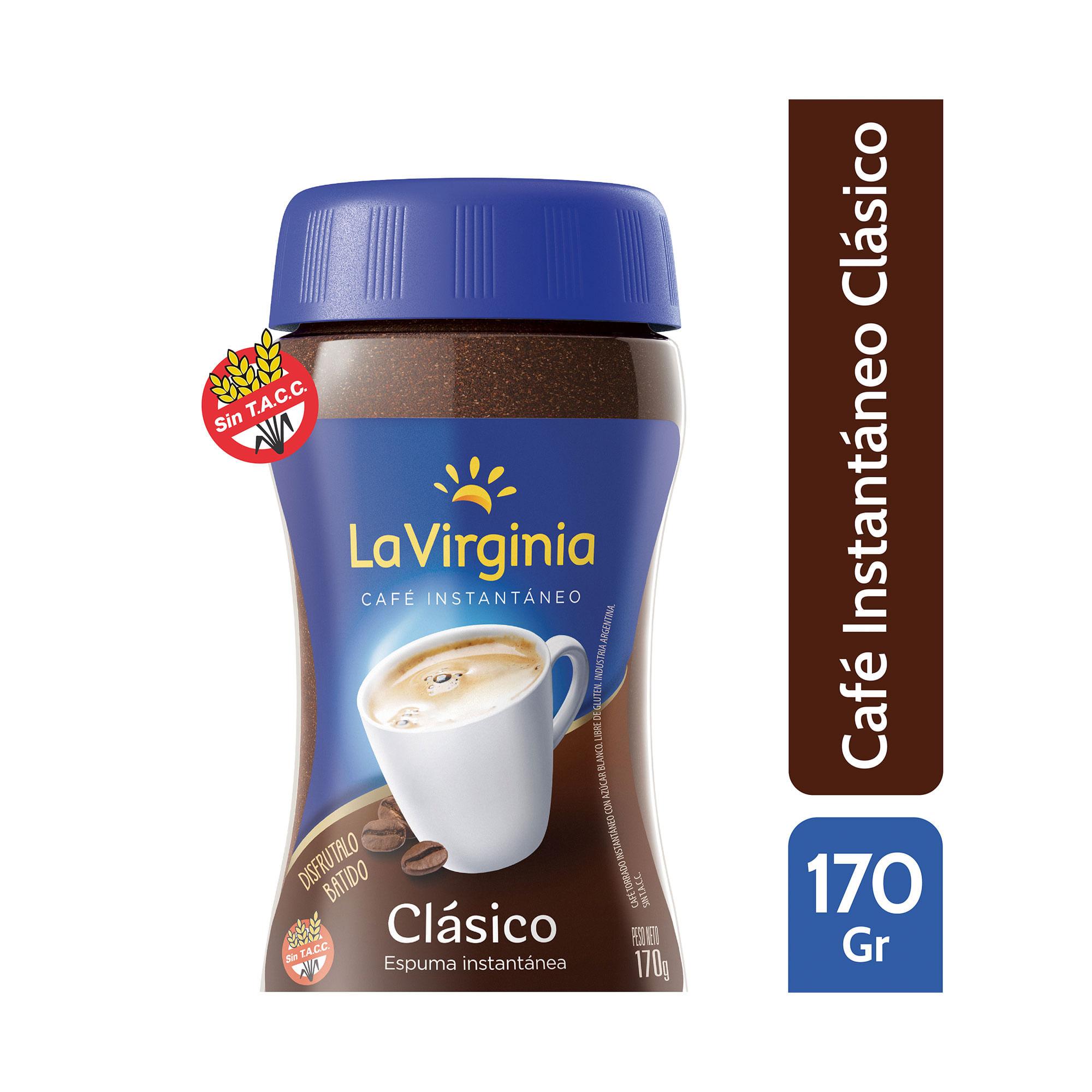 CAFE INSTANTANEO CLASICO LA VIRGINIA x170grs