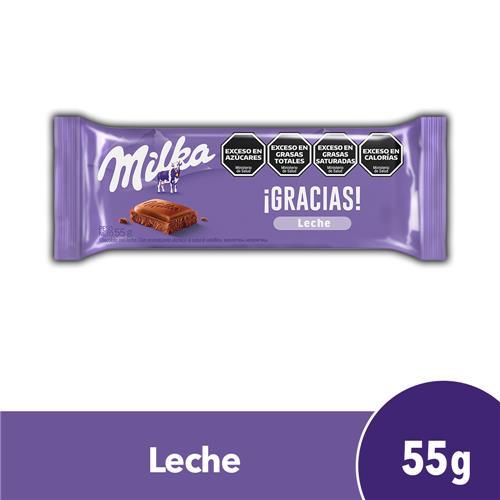 CHOCOLATE LECHE MILKA x 55g