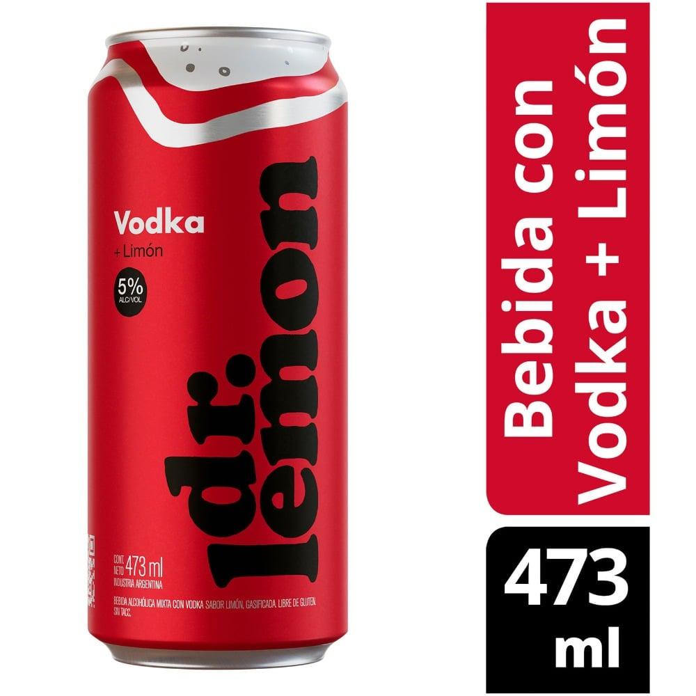 DR LEMON C/VODKA LATA x 473cc