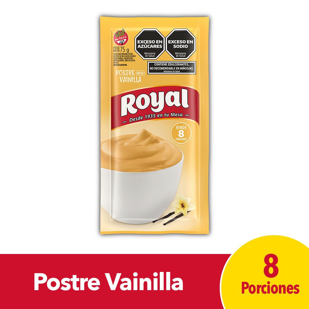 POSTRE VAINILLA ROYAL x 75gr