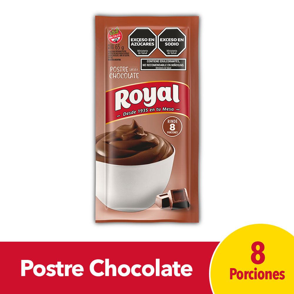 POSTRE CHOCOLATE ROYAL x65grs