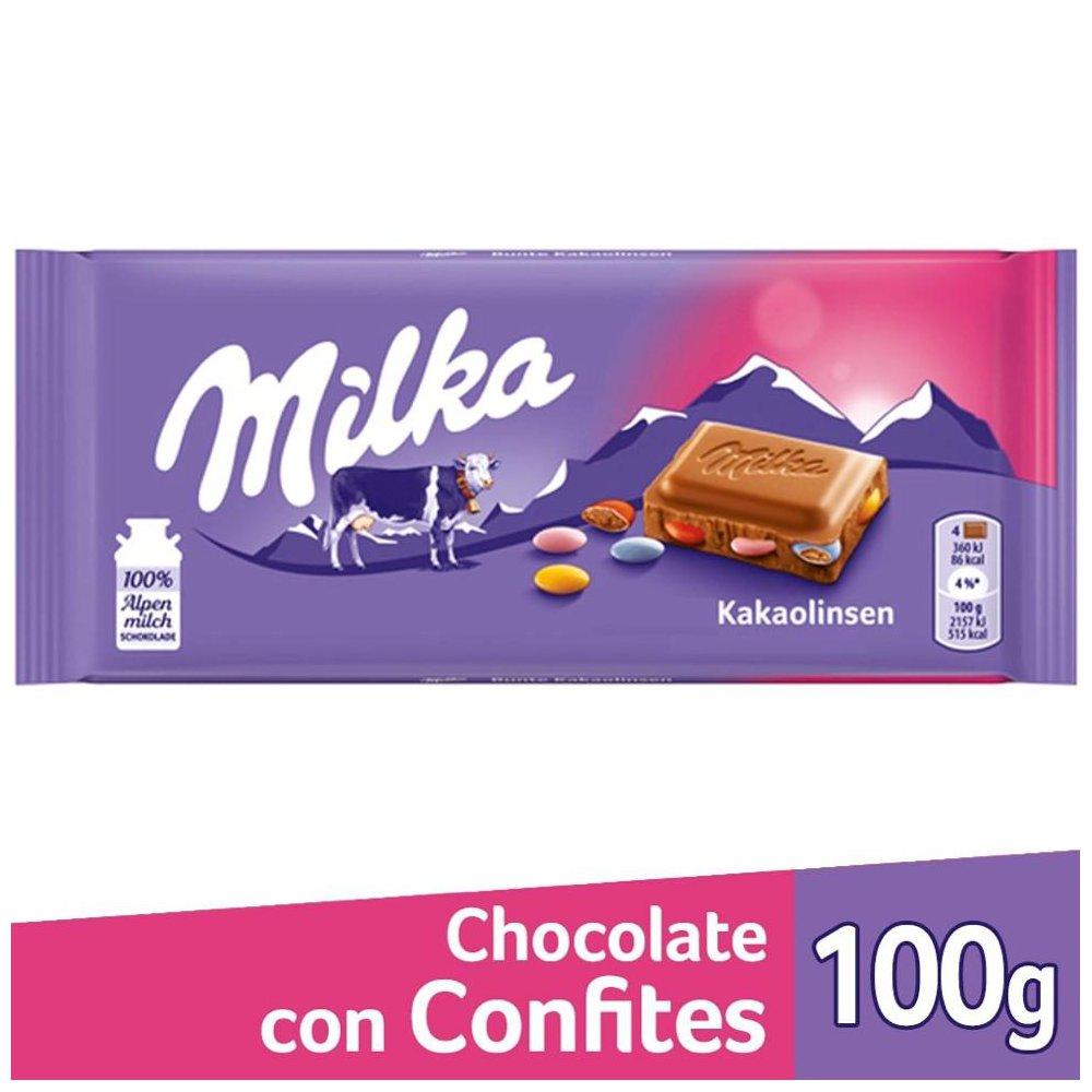 CHOC MILKA BUNTE KAKAOLINSEN x 100g