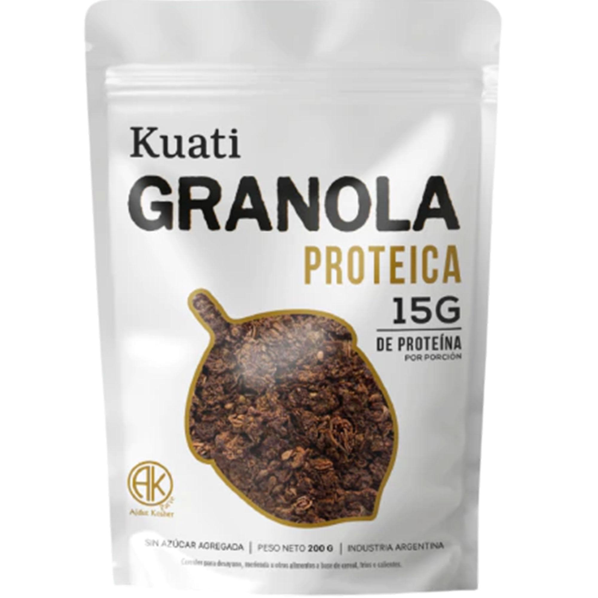 GRANOLA PROTEICA KUATI 15G DE PROTEINA X200GRS