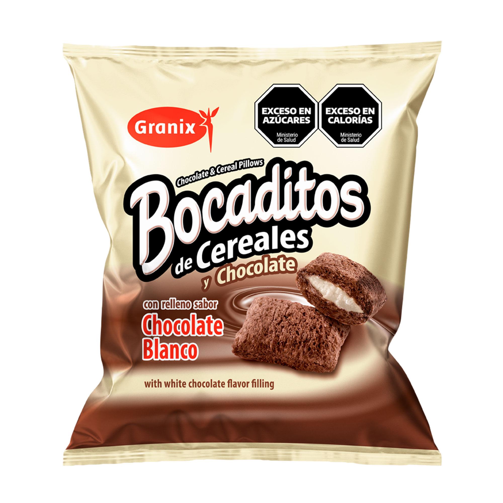 BOCADITOS CHOCOLATE BLANCO GRANIX