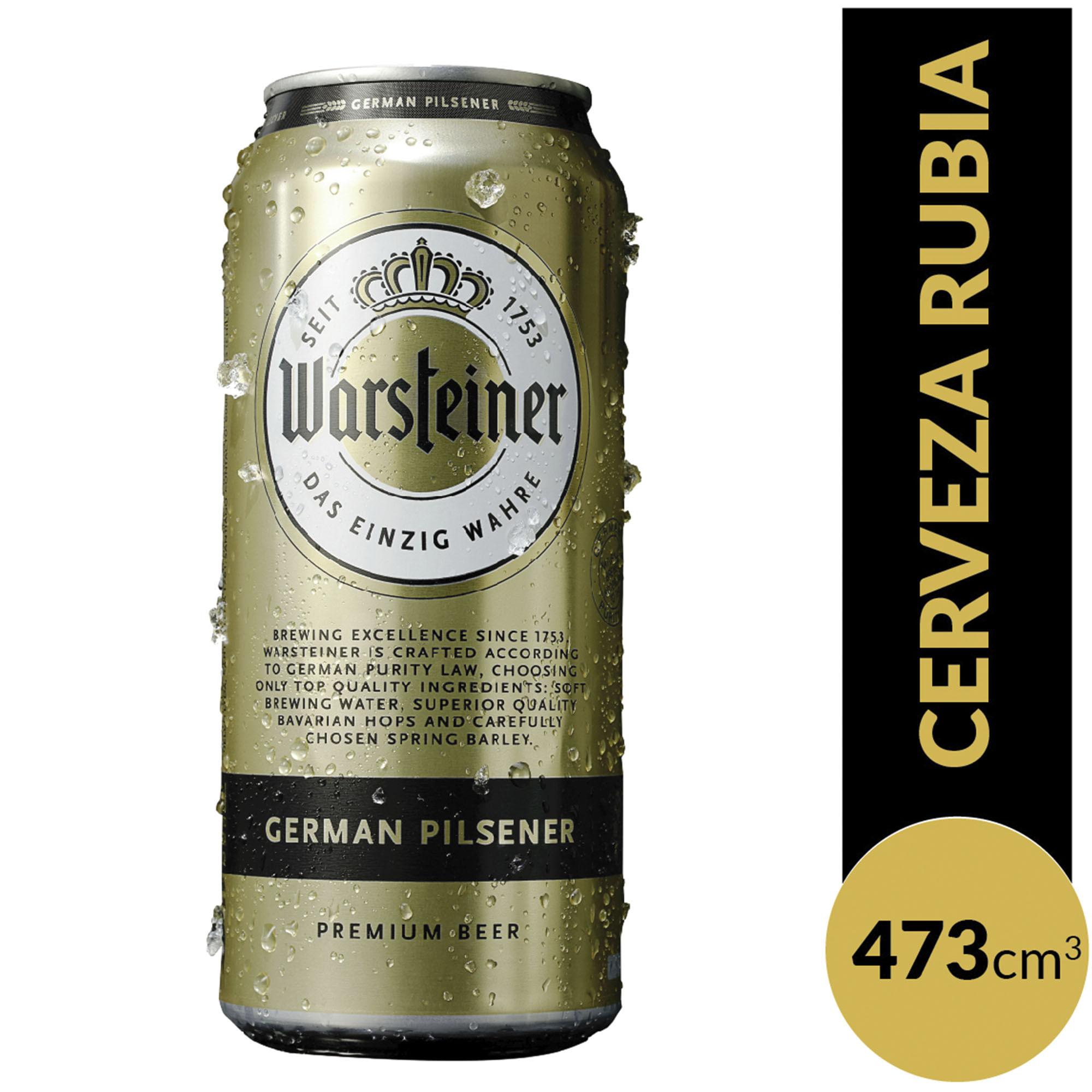CERVEZA WARSTEINER LATA x 473cc