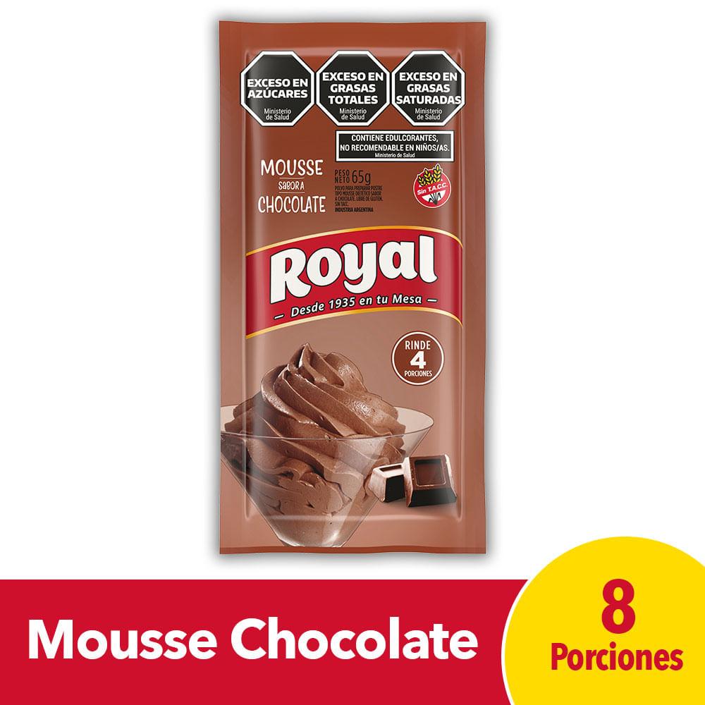 MOUSSE DE CHOCOLATE ROYAL x65grs