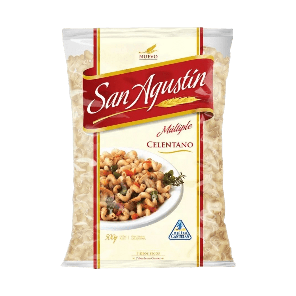 FIDEOS CELENTANO SAN AGUSTIN x500grs