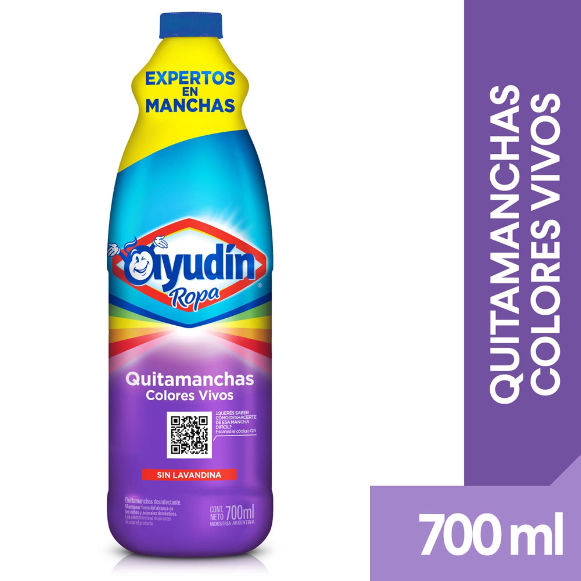 QUITAMANCHAS COLORES VIVOS AYUDIN x 700 ml