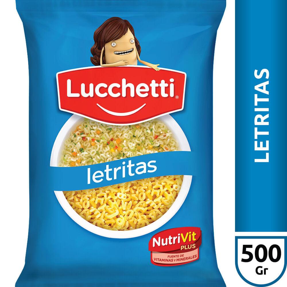 FIDEOS LETRITAS LUCCHETTI x 500g