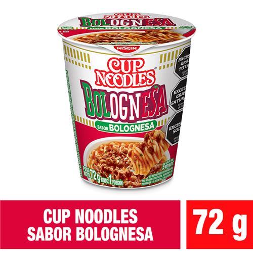 CUP NOODLES SABOR BOLOGNESA x 67g