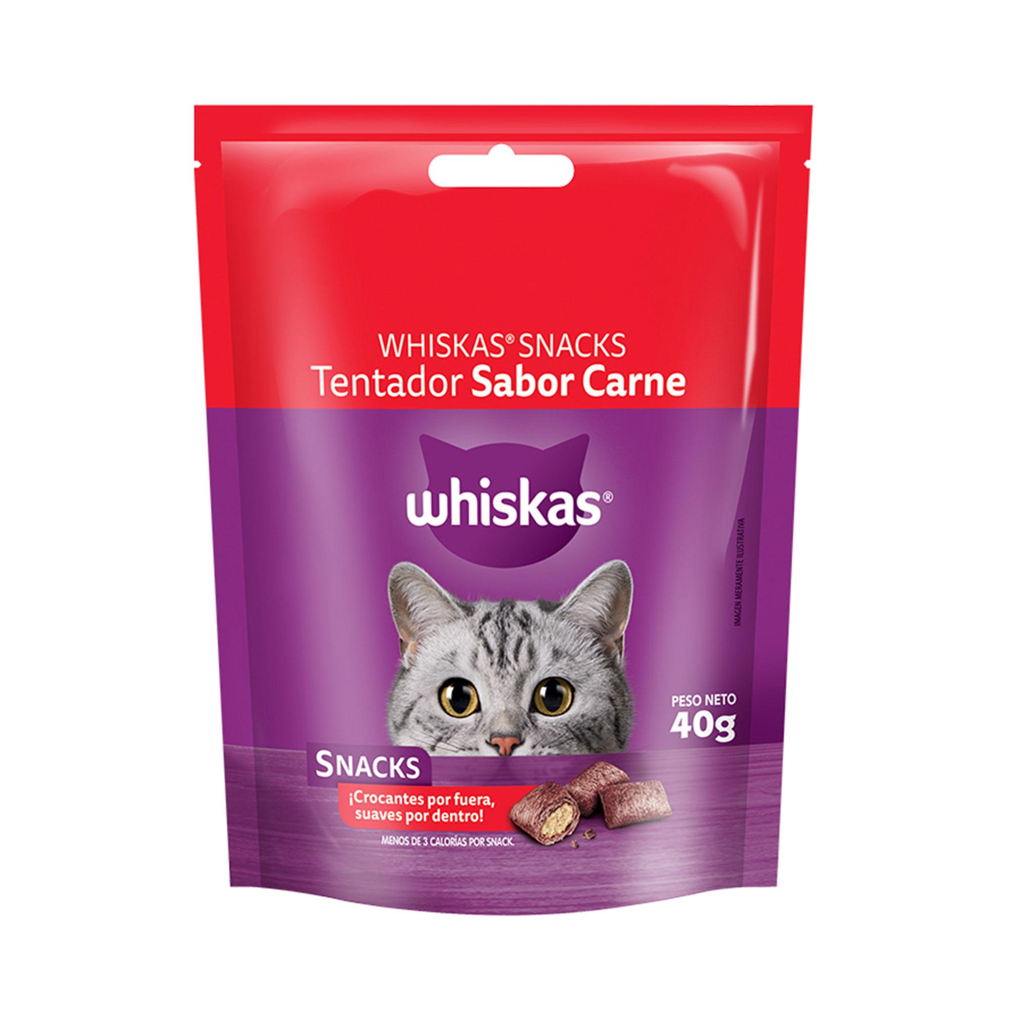 WHISKAS SABOR CARNE X40G