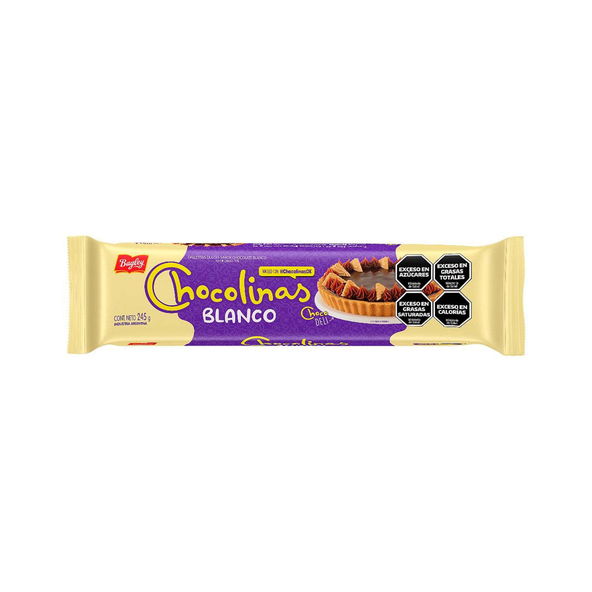 GALLETITAS CHOCOLINAS BLANCO x 245g