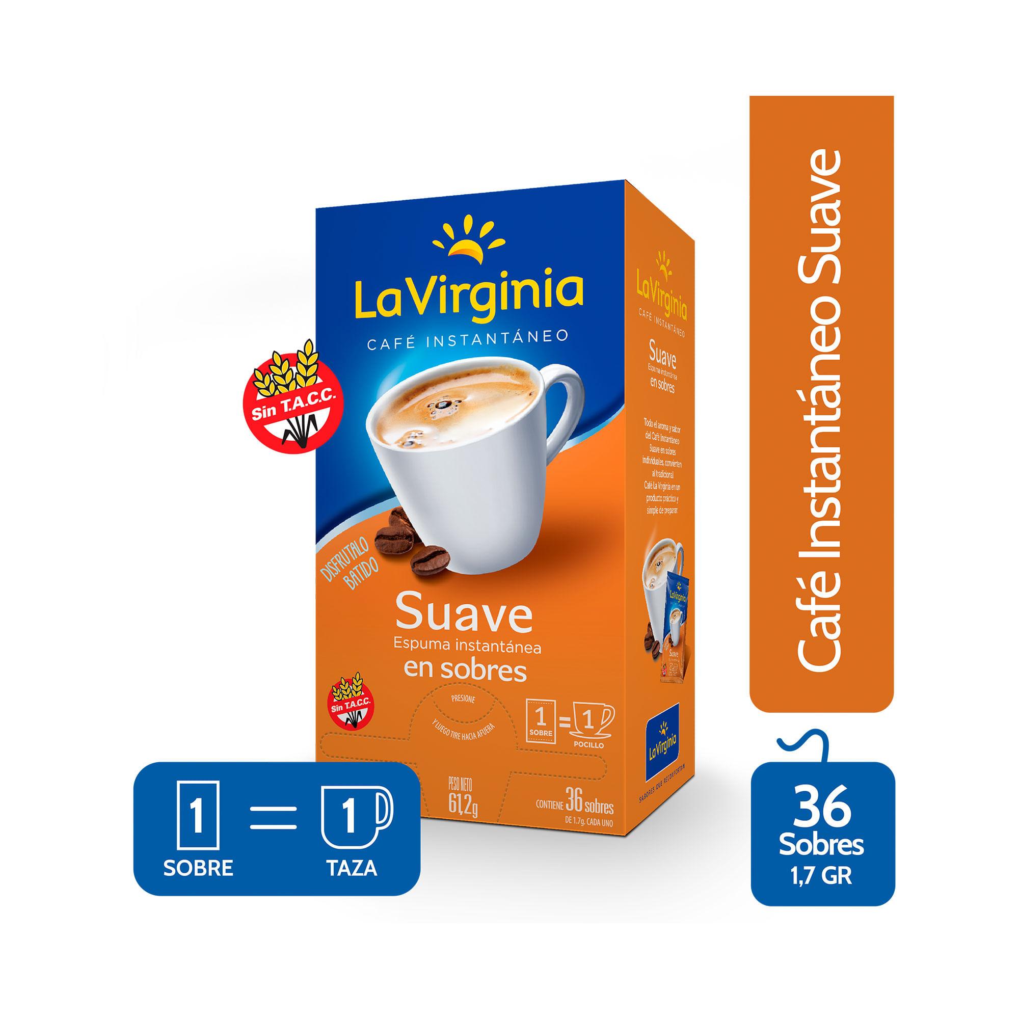 CAFE INST LA VIRGINIA SUAVE SOBRES x36uni