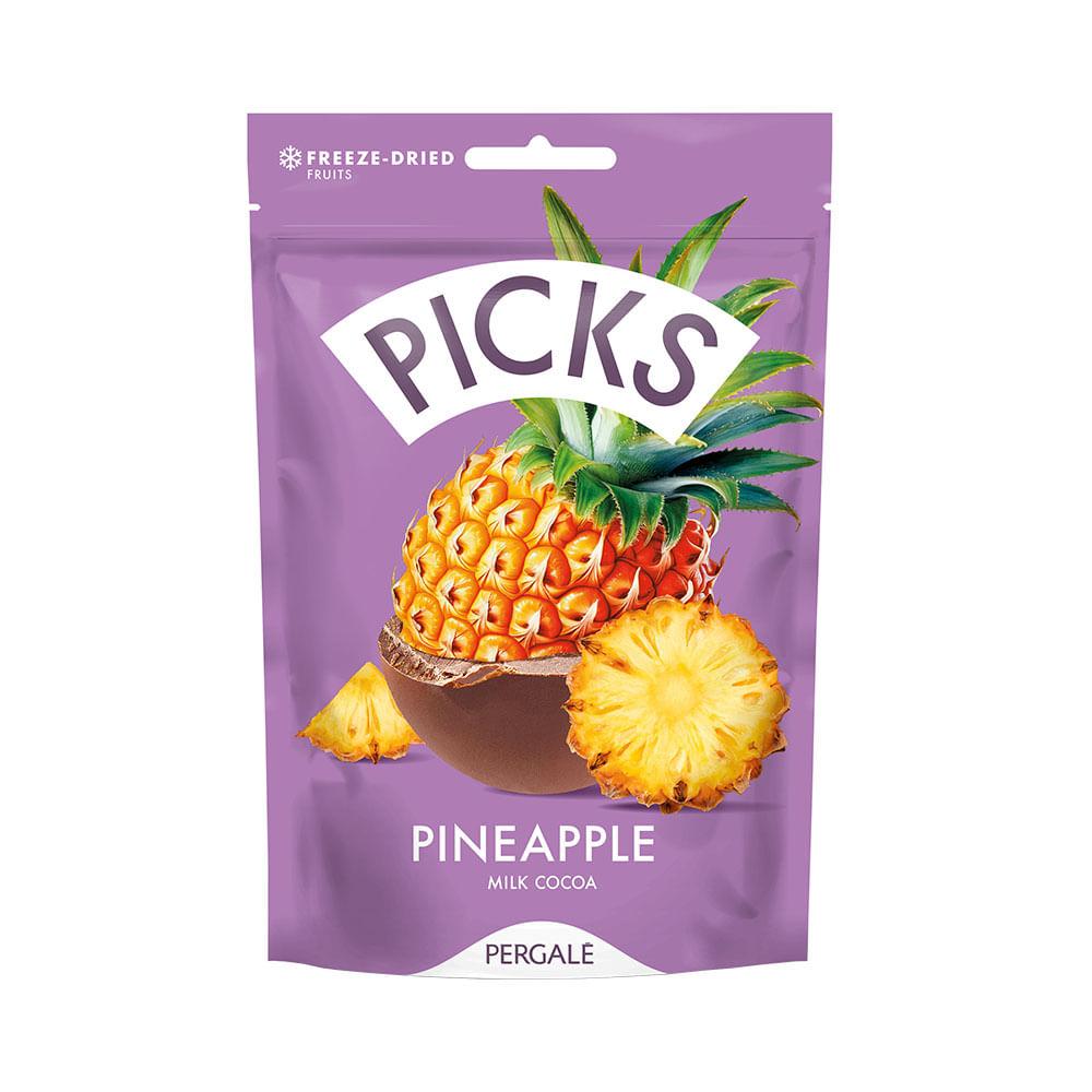 PICKS ANANAS BAÑADAS CHOC PINEAPPLE X90GRS