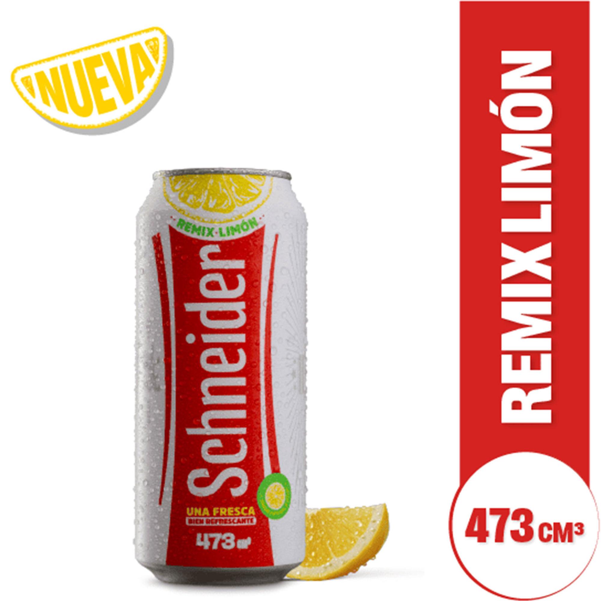 CERVEZA SCHNEIDER REMIX LIMON 473cm