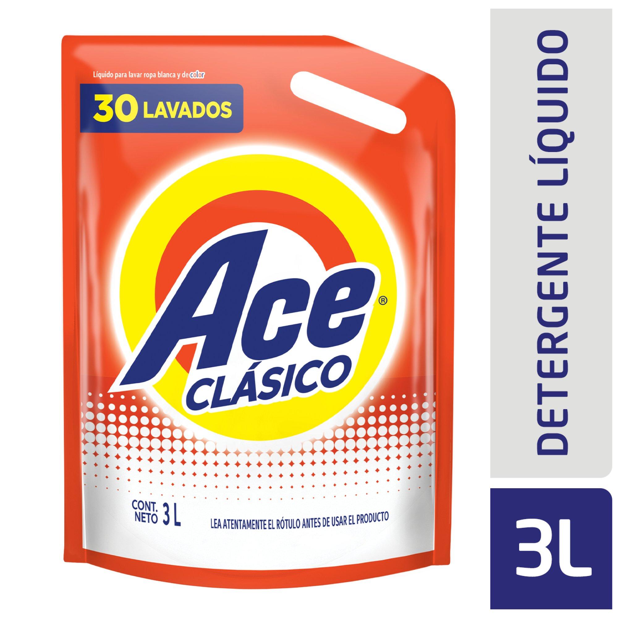 JABON LIQUIDO ACE CLASICO DP X3L