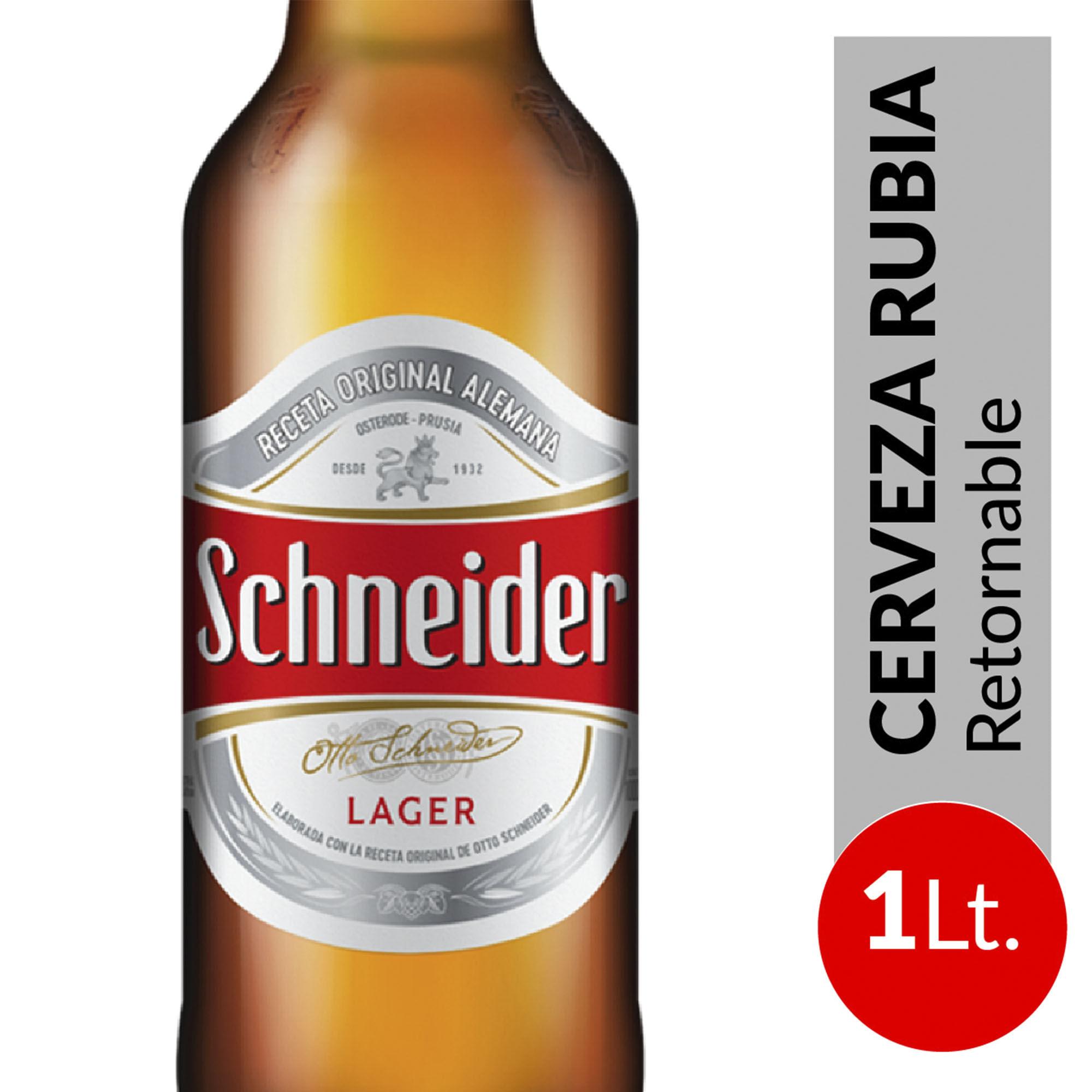 CERVEZA SCHNEIDER x 1L