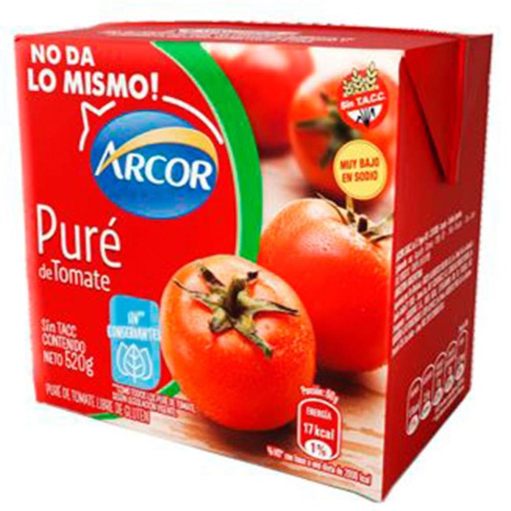 PURE DE TOMATE ARCOR X 520GR