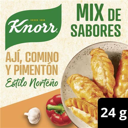 SABOR EN POLVO NORTEÑO AJI,COMINO Y PIMENTON x 24g