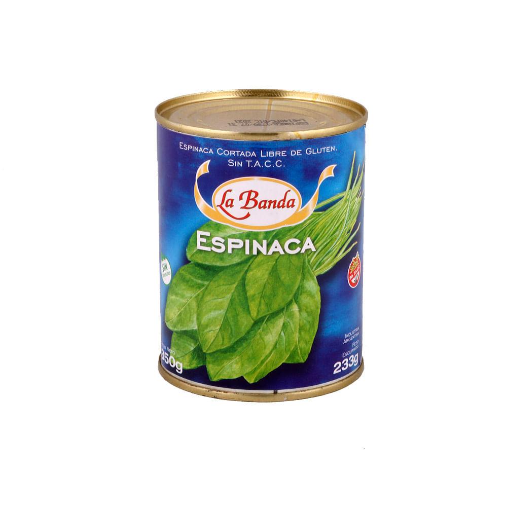 ESPINACA CORTADA LA BANDA x 350g