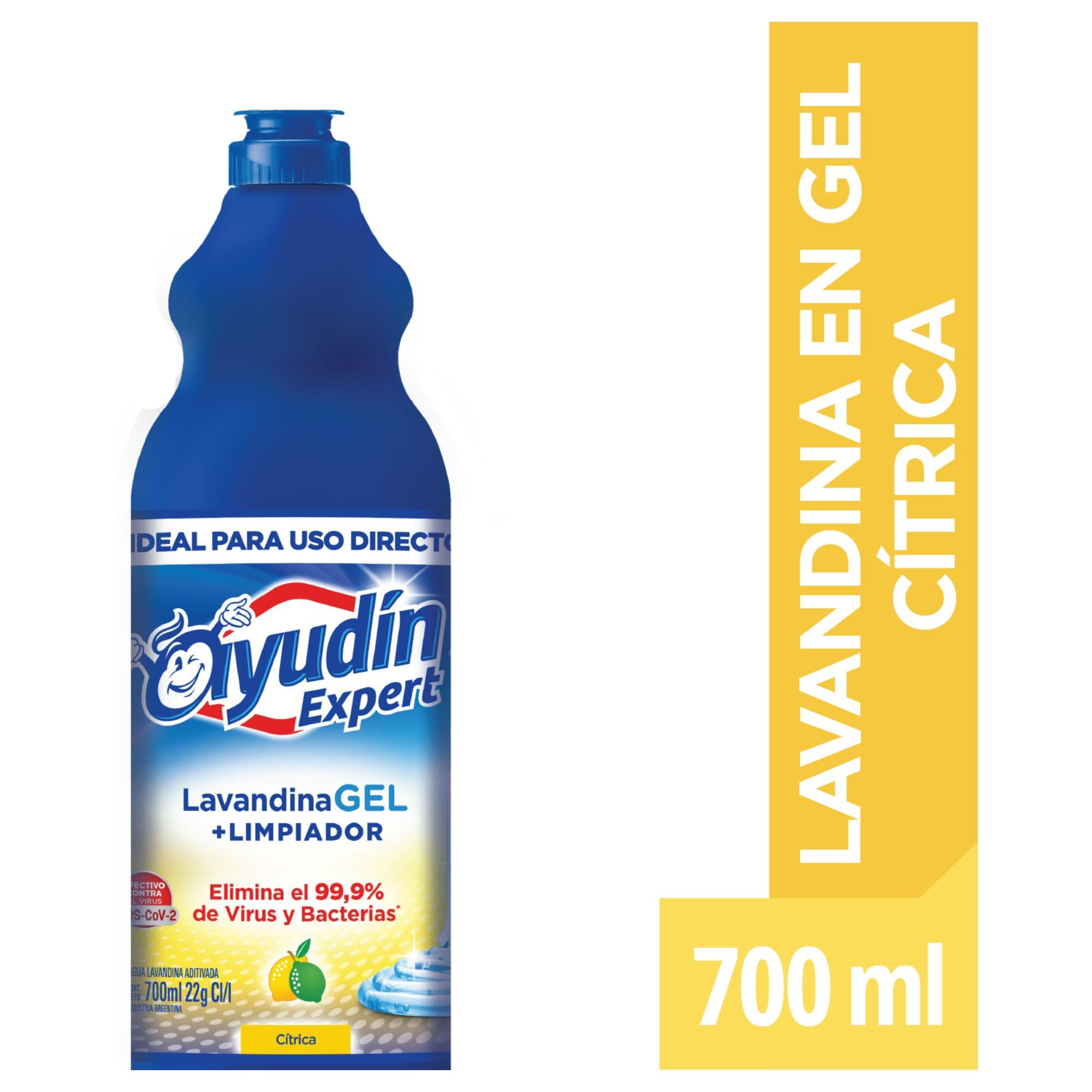 LAVANDINA GEL CITRUS AYUDIN x 700ml
