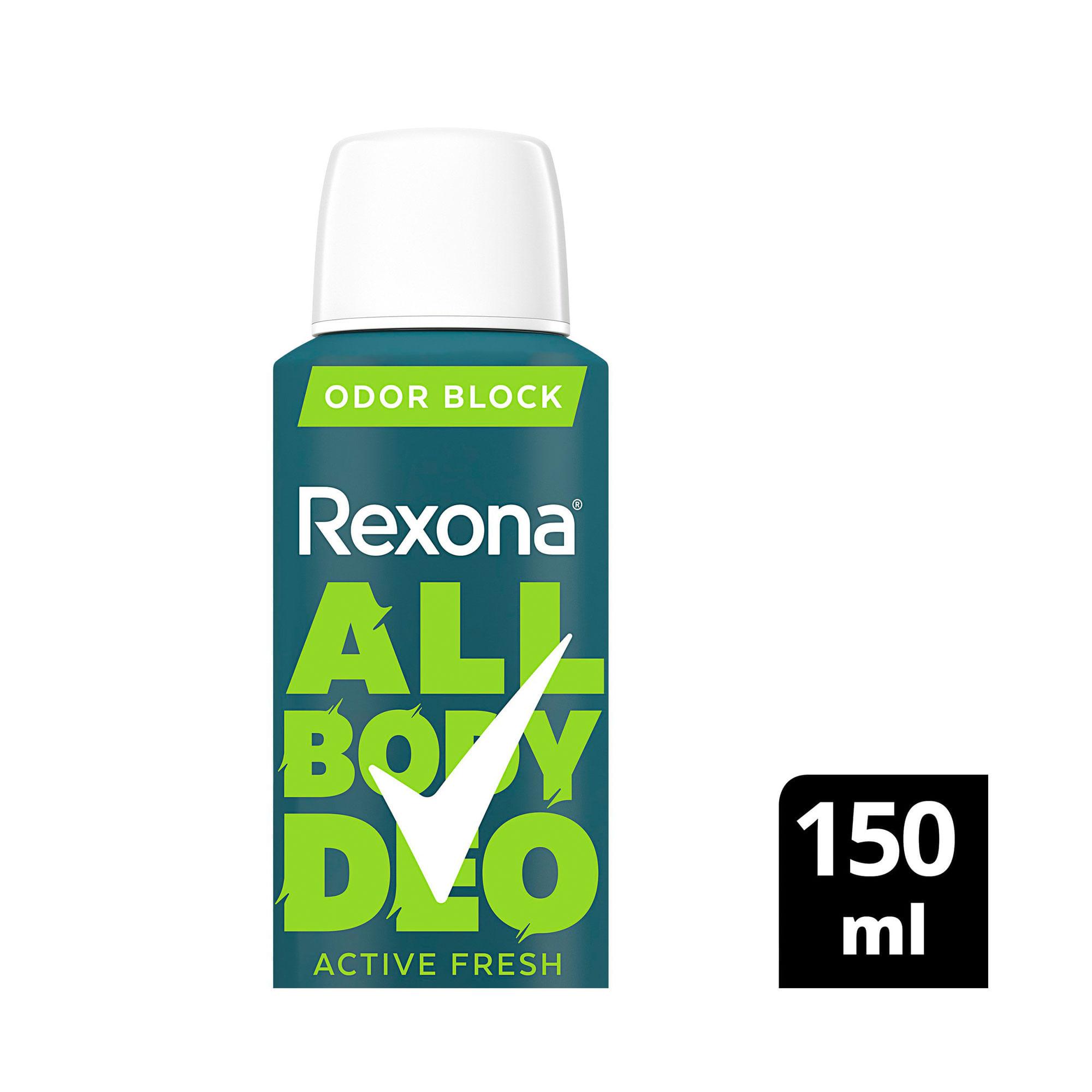 DESODORANTE ALL BODY MEN ACTIVE FRESH X 150ml