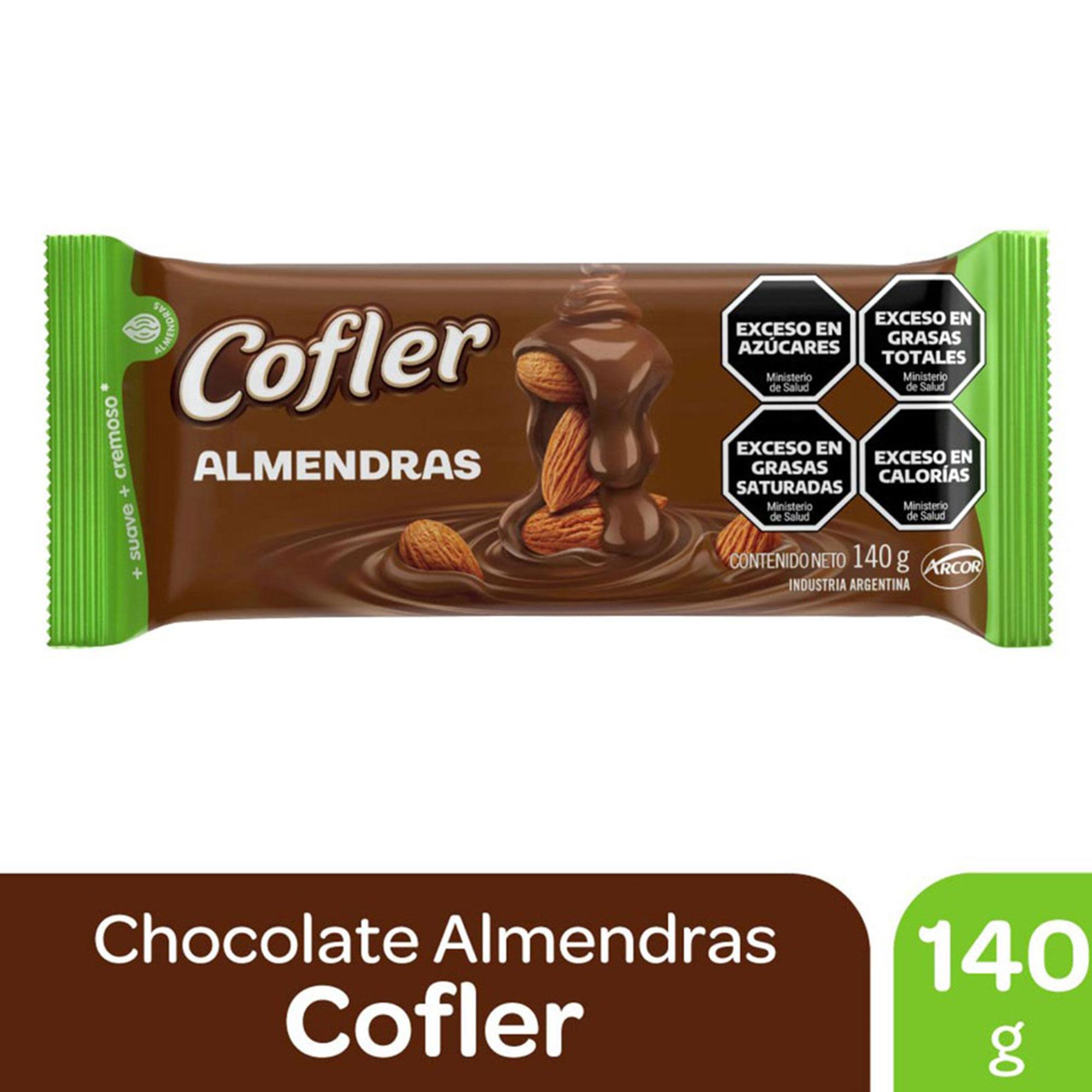 CHOCOLATE COFLER ALMENDRAS x 140g