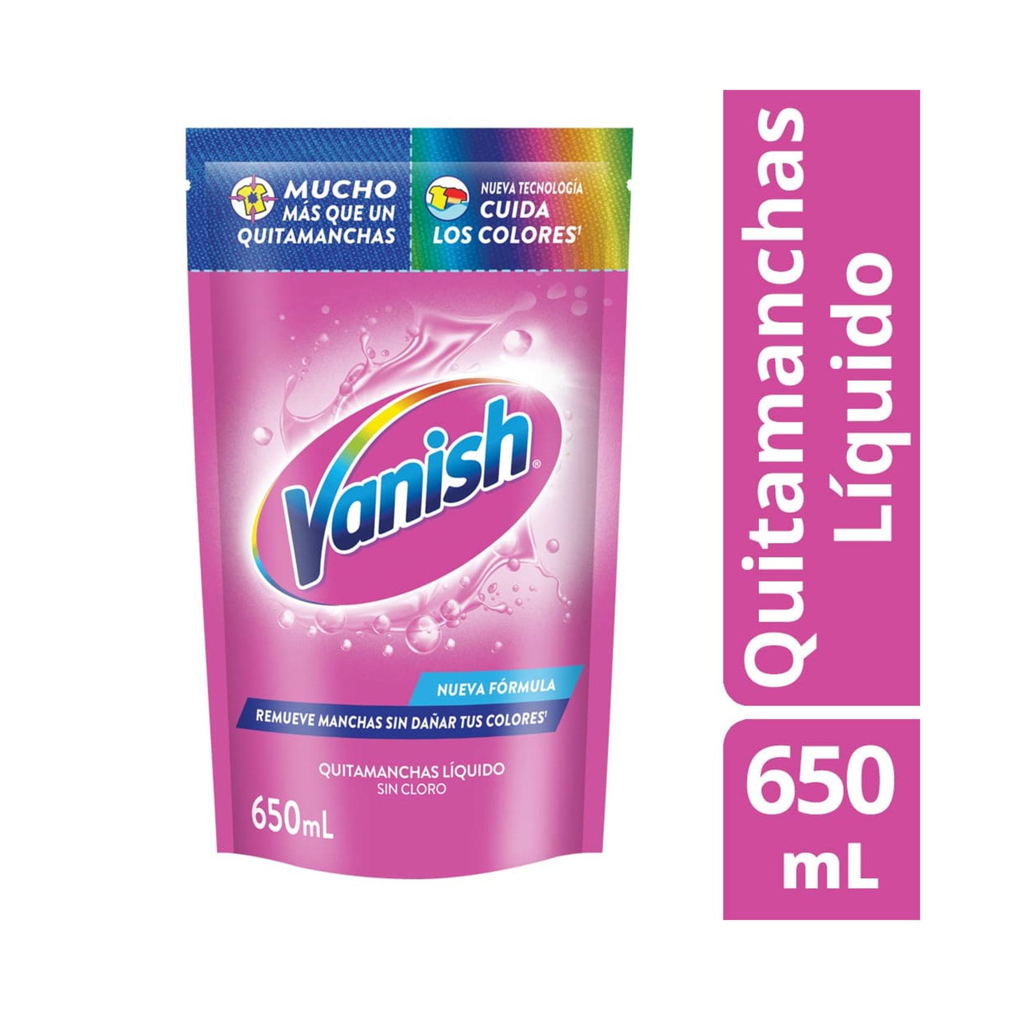 QUITAMANCHAS VANISH COLOR DP 650ML