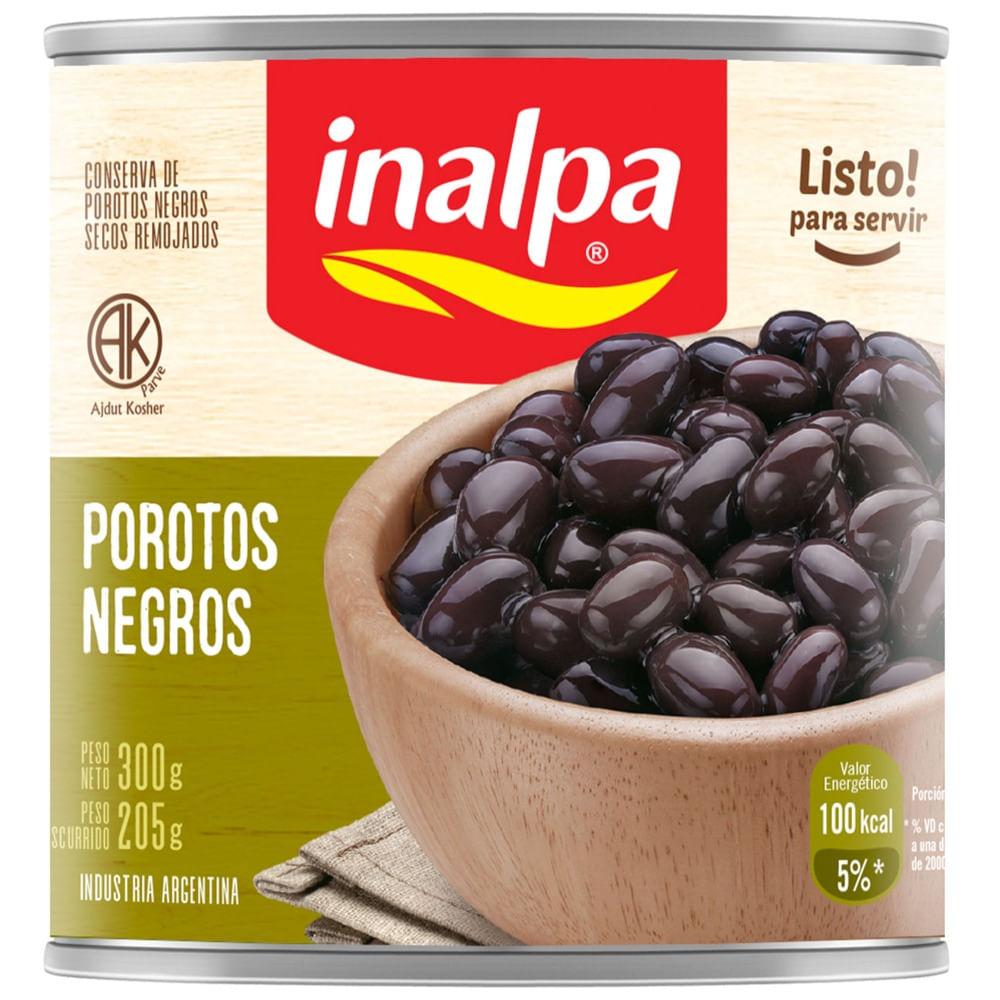 POROTOS NEGROS INALPA x 300g