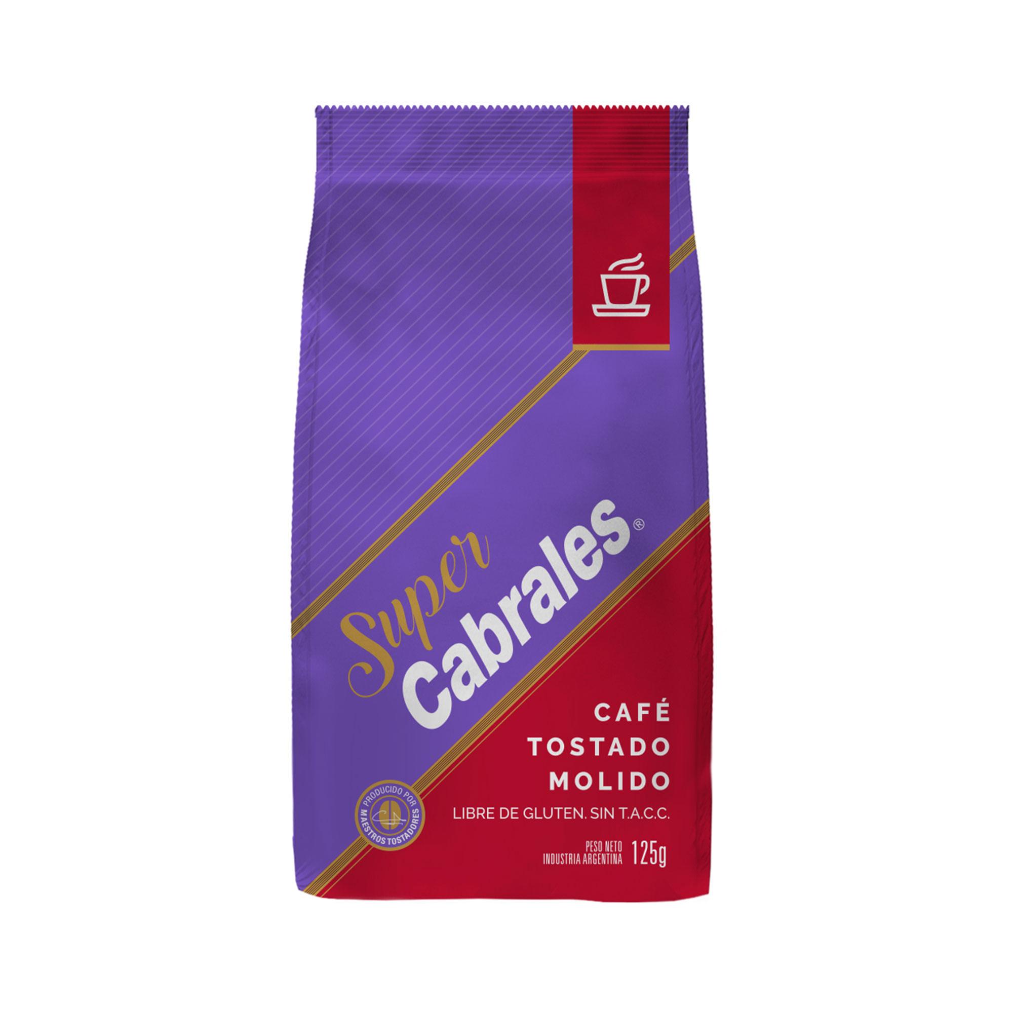 CAFE TOSTADO MOLIDO CABRALES x 125g